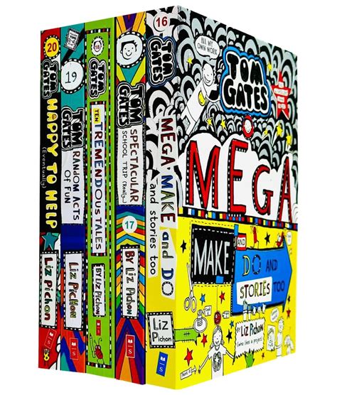 Tom Gates Series Collection Books Set By Liz Pichon Mega Make