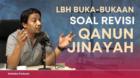 Lbh Buka Bukaan Soal Revisi Qanun Jinayah Youtube