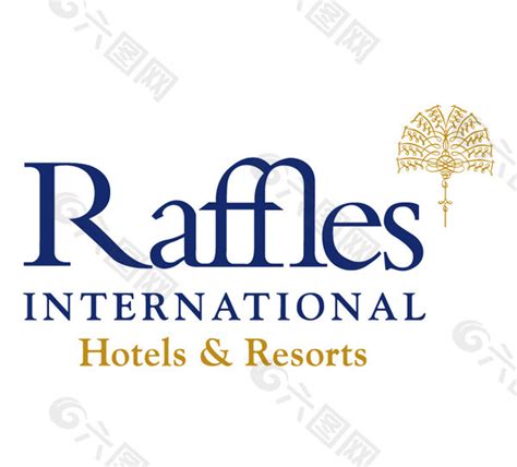 Rafflesinternational Logo设计欣赏 Rafflesinternational知名酒店logo下载标志设计欣赏平面