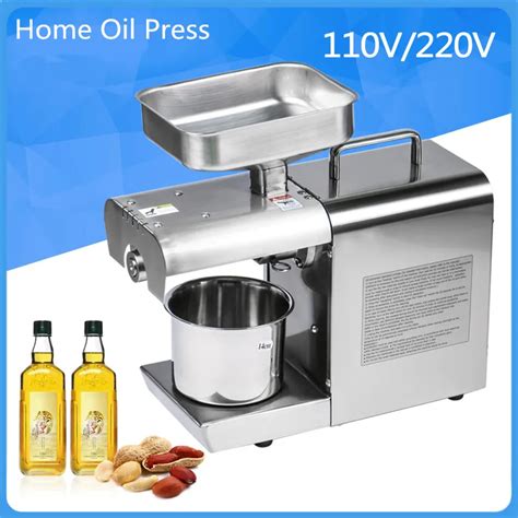 Newest Home Oil Press Machine Peanut Soybean Oil Press Machines Small