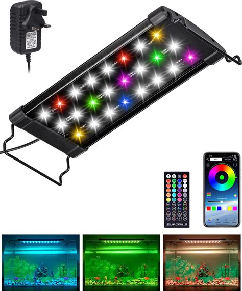 Aquarium Light LED Aquarium Plants Light Full Spectrum Fish Tank Light