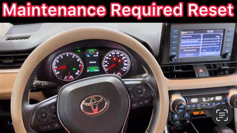 How To Reset Maintenance Required Of Toyota RAV4 2012 2023 YouTube