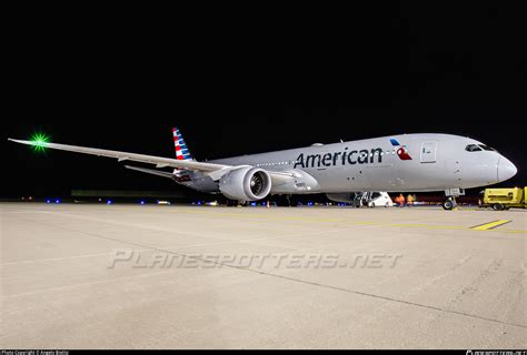 N An American Airlines Boeing Dreamliner Photo By Angelo