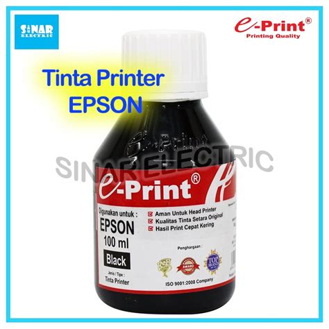 Jual Refill Tinta Epson E Print Printer Reguler 100ml Ink Catridge