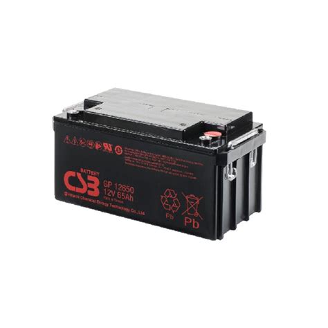 GP12650 - 12V 65Ah AGM Algemeen gebruik van CSB Battery