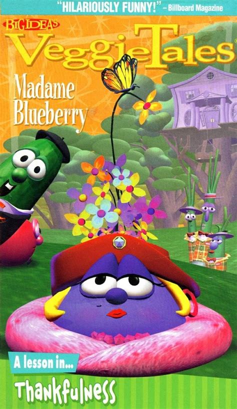 VeggieTales Madame Blueberry VHS | Veggietales madame blueberry ...