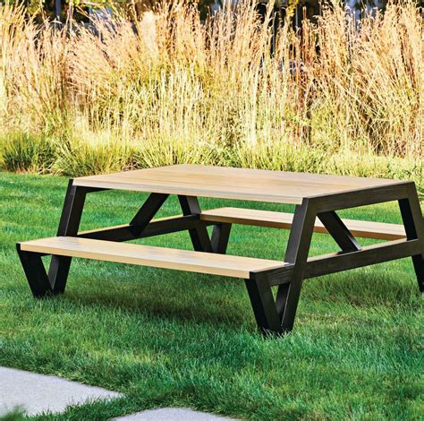 Modern Picnic Table Wood Hobbies Craft Read This Story On