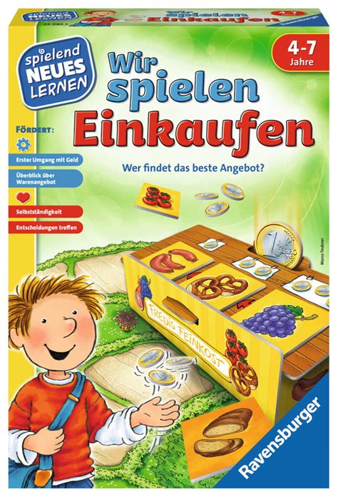 Ravensburger Spielend Neues Lernen Sammelspiel Wir Spielen Einkaufen