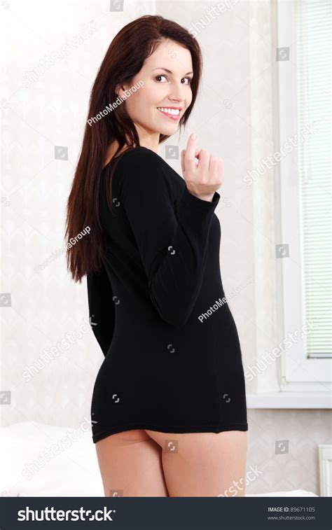 Back View Portrait Half Naked Woman Stock Photo 89671105 Shutterstock