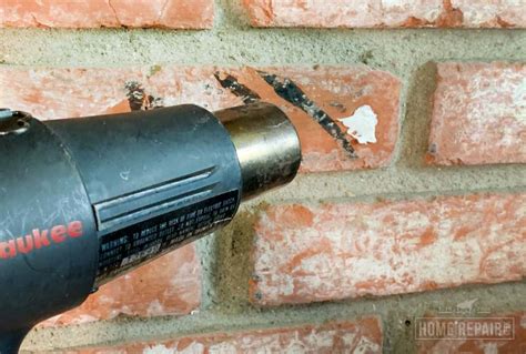 How To Remove Caulking From Brick Quick Easy Method Home Repair Geek