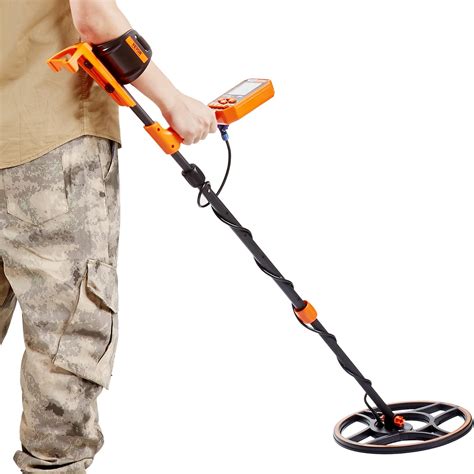 VEVOR Waterproof Metal Detector 12 Coil Professional Rechargeable