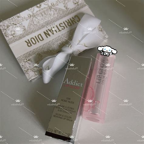 Dior Lip Glow 038 Rose Nude Beauty Personal Care Face Makeup On Carousell