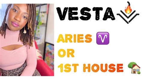 🔥vesta In Aries ♈️ Or 1st House 🏡 Inner Flame Natal Chart