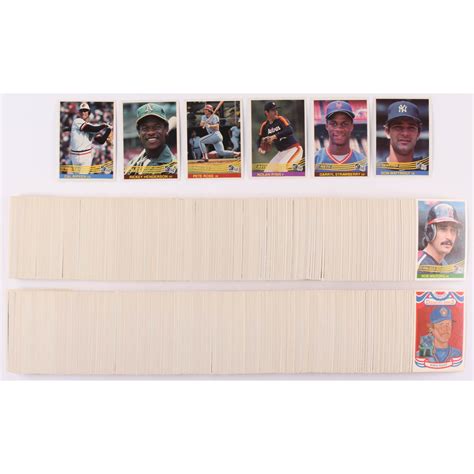 Donruss Complete Set Of Baseball Cards With Don