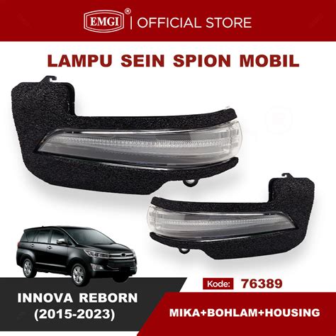 Jual EMGI Lampu Sein Spion Mobil Innova Reborn Fortuner VRZ Hilux