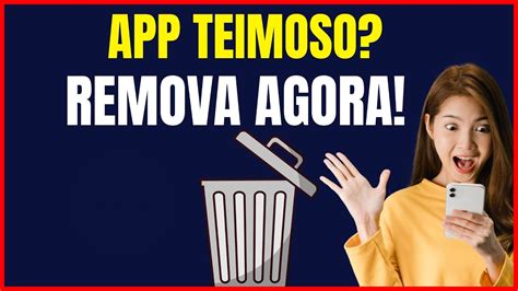Como Remover Um Aplicativo Que Nao Quer Sair - COMO REMOVER UM APLICATIVO QUE NÃO QUER SAIR - YouTube