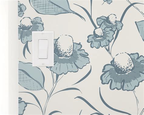 Coneflower Garden Peel and Stick Removable Wallpaper | Love vs. Design