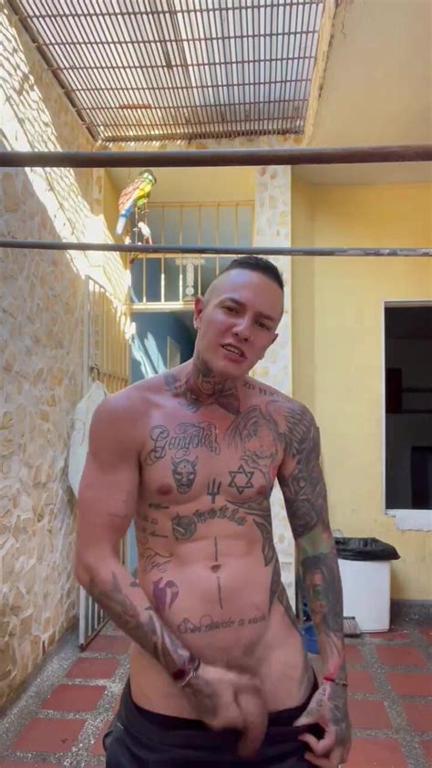 Hot Tatted Latin Show His Meat ThisVid