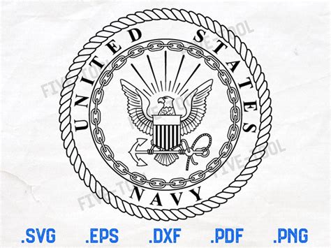 Printable US Navy Emblem