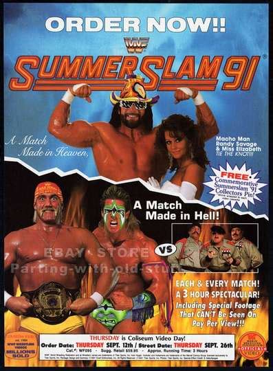 WWE SummerSlam 1991 (1991) - Movie | Moviefone