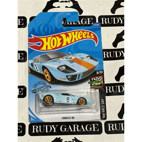 Hot Wheels Ford Gt Gulf Shopee Malaysia