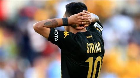 Ill Disciplined Gaston Sirino In Danger Of Shock Kaizer Chiefs Exit