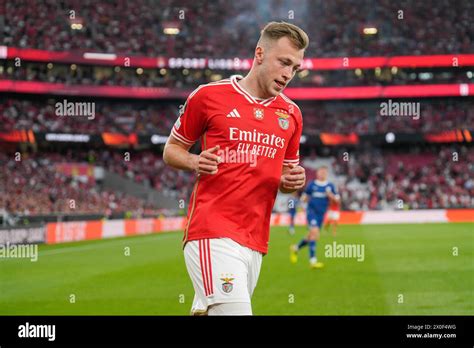 Lisbon Portugal Th Apr Casper Tengstedt Of Sl Benfica In