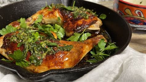 Buttermilk Baked Chicken With Chimichurri Recipe