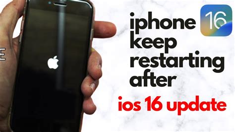 Fix Iphone Restarting Automatically After Ios 16 Update Fix Iphone