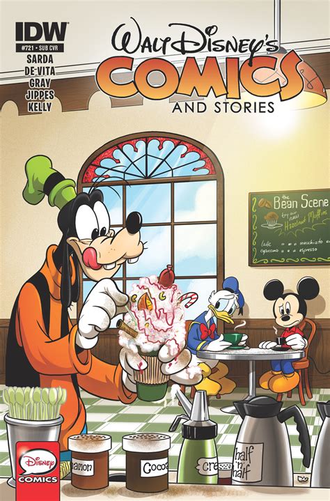 May Walt Disney Comics Stories Subscription Var