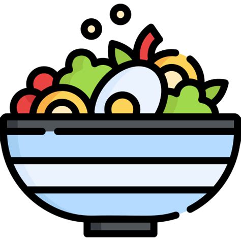 Salad Free Food And Restaurant Icons