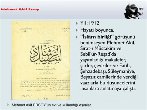 PPT Mehmet Akif ERSOY 1873 1936 PowerPoint Presentation Free