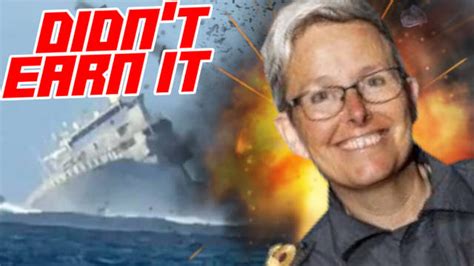 New Zealand S First Lesbian Commander Sinks Her 150 Million Ship