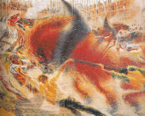 Umberto Boccioni The City Rises At Museum Of Modern Art New