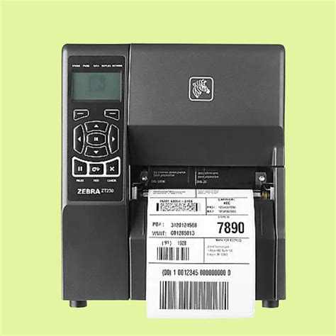 Zebra Zt231 Printer High Speed Usb Barcode Printing