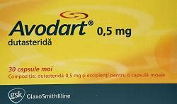 Avodart 0.5 mg capsule moi - Prospect si pret | eFarma