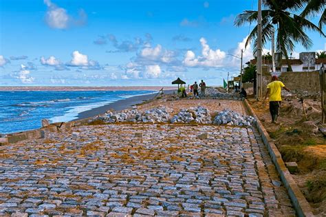 Notícia BARRA DE SANTO ANTÔNIO Revitalização do Calçamento à Beira