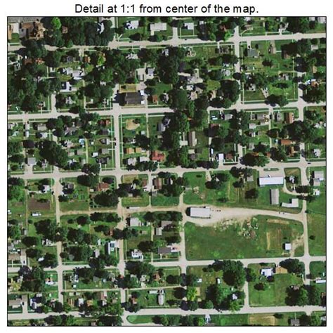 Aerial Photography Map of Tama, IA Iowa