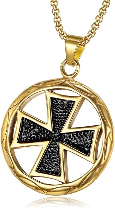 Bobijoo Jewelry Pendentif M Daillon Croix Solaire Patt E Templier