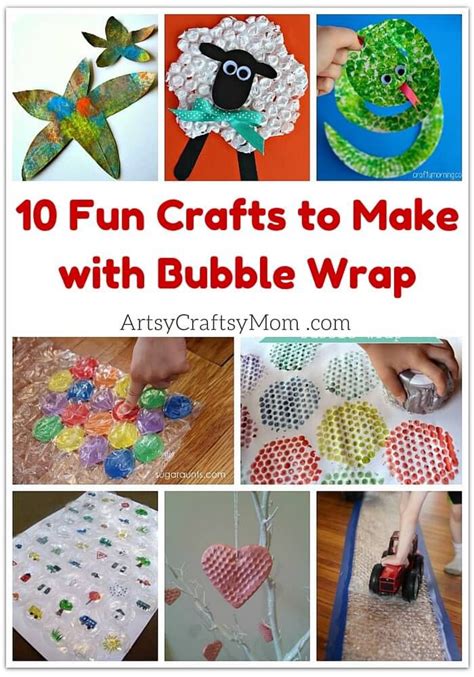 Creative Crafts with Bubble Wrap