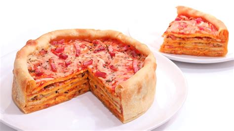 Descubrir Imagen Como Hacer Un Pastel De Pizza Abzlocal Mx