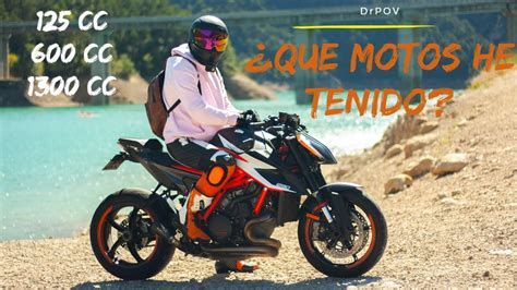 QUE MOTOS he TENIDO el LAGO TURQUESA SUPERDUKE MOTOVLOG en ESPAÑOL