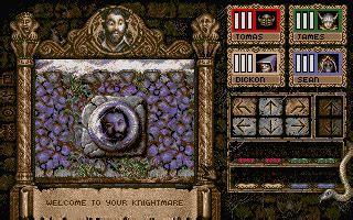 Screenshot Of Knightmare Atari ST 1991 MobyGames