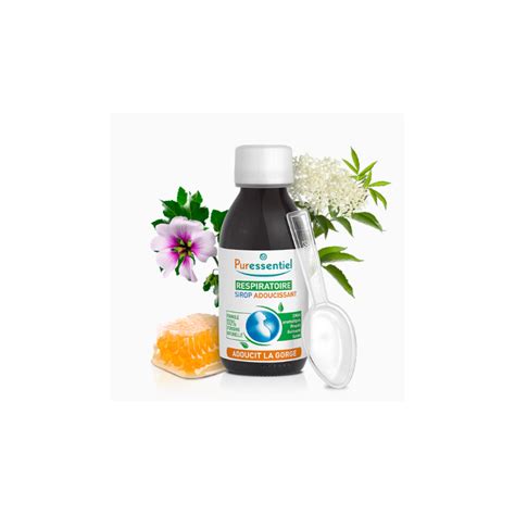 Sirop Adoucissant Respiratoire D Origine Naturelle Puressentiel