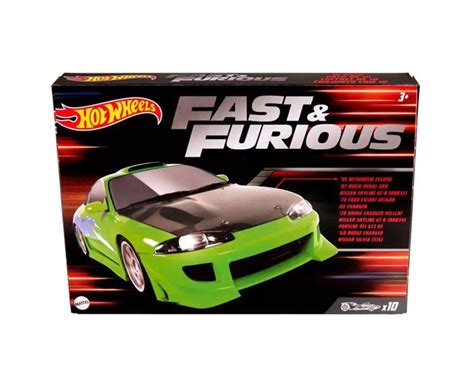 READY STOCK Hot Wheels Fast Furious Multipack Skyline GTR Dodge Charger Silvia Hobbies Toys
