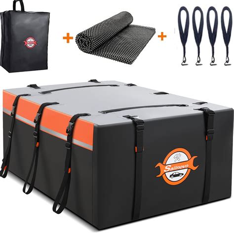 Sailnovo Rooftop Cargo Carrier 20 Cubic Waterproof Soft Shell Cargo