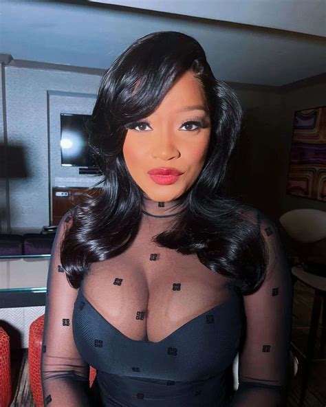 Keke Palmer Wore a Sheer Thong Bodysuit Dress and She Knows She Looks Good