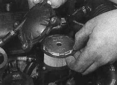 Замена топливного фильтра (30000 км) (Пежо 406, 1995-2004 ...