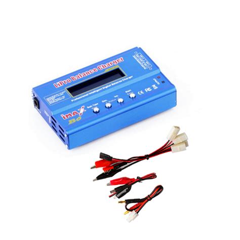 IMAX B6 80W Intelligent Digital Lipro Balance Charger With Big Tamiya ...