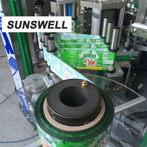 Various Sizes Hot Melt Glue Labeling Machine For Plastic Bottles Labeler And Hot Melt Glue Labeler